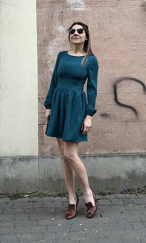 Abito Violante ottanio