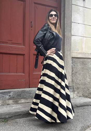 Gonna Bonifacio Striped