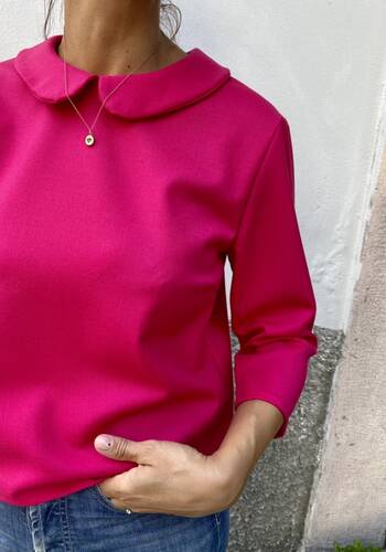 Blusa Amelie fucsia 