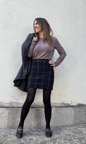Maglia bologna tortora