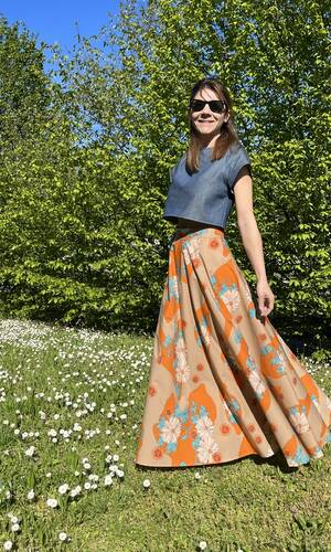 Gonna Bonifacio margherite 