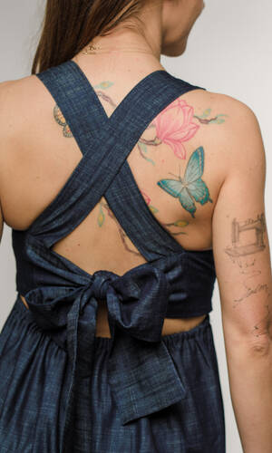 Abito Santorini denim