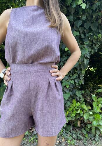 Pantaloncino Cannes Bordeaux