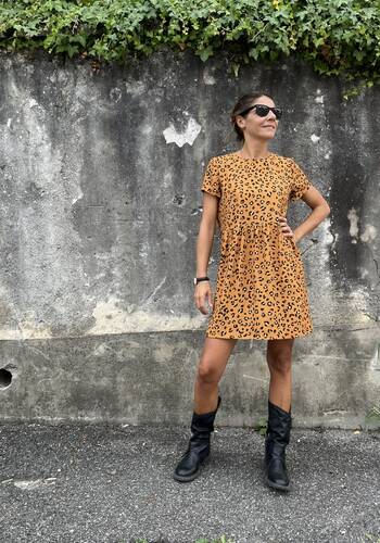 Abito Adela maculato