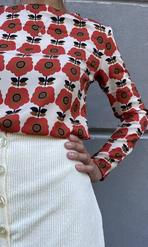 Maglia bologna margherite 