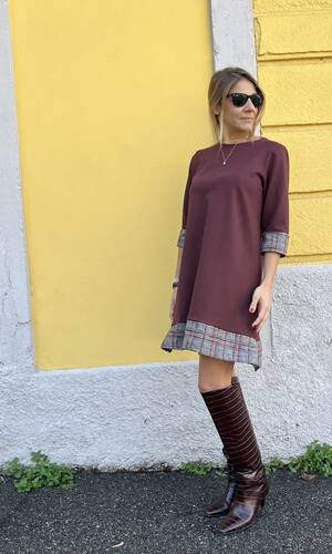 Miniabito lella vinaccia