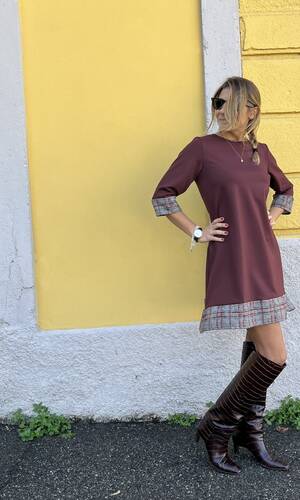 Miniabito lella vinaccia