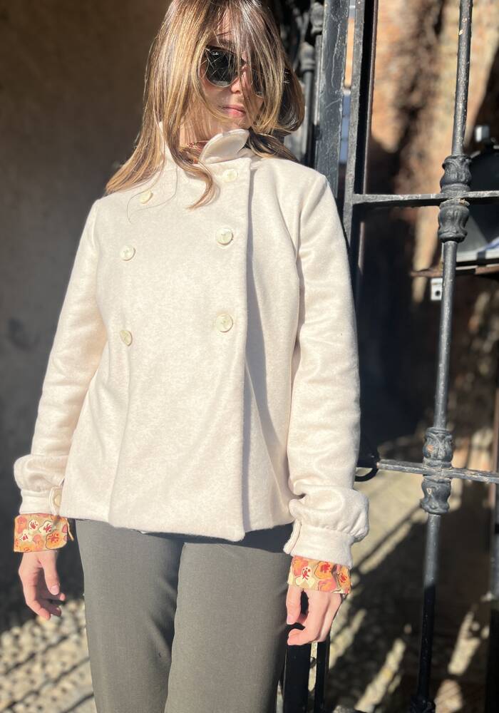 Giacca Lucia panna 