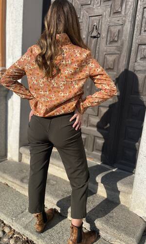 Blusa corolla fiori