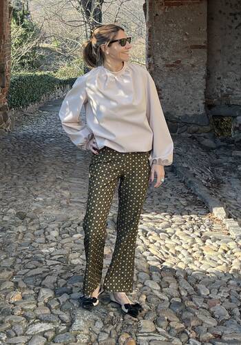 Pantalone Taormina verde lime