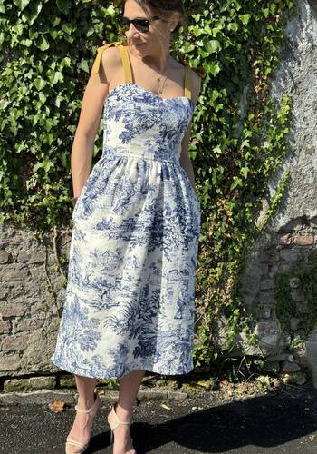 Abito Monica blu