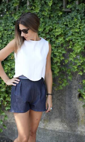 Pantaloncino Cannes denim