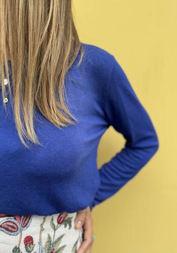 Maglia Firenze blu elettrico