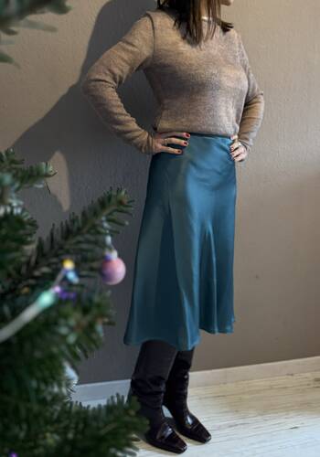 Gonna Positano ottanio