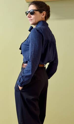 Pantalone Gregorio blu