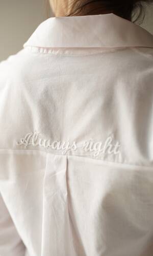 Camicia always right rosa