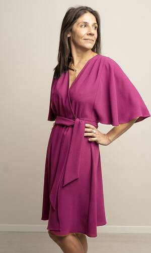 Abito Gabriella fucsia