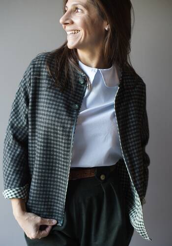 Giacca Martino sfumature foresta