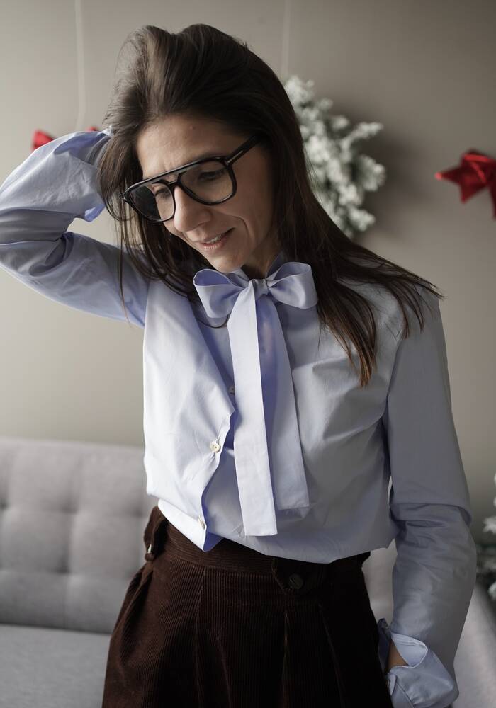 camicia Martino azzurra