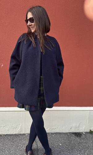 Cappotto Sofia blu