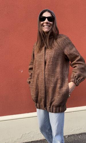 Cappotto Sofia spigato