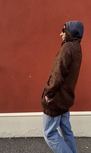 Cappotto Sofia spigato