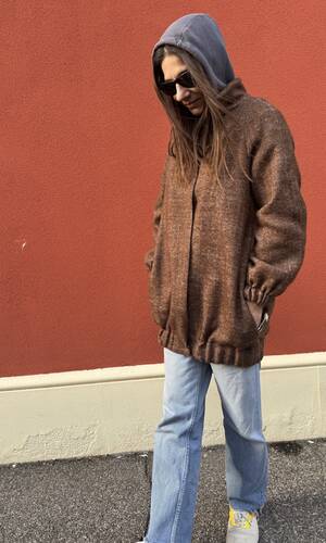 Cappotto Sofia spigato