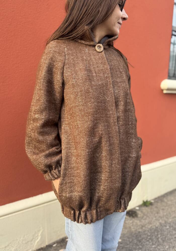 Cappotto Sofia spigato