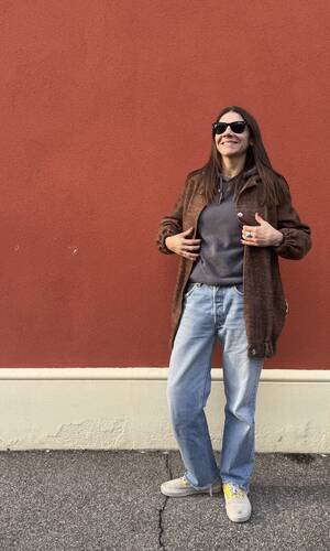 Cappotto Sofia spigato