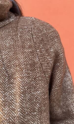 Cappotto Sofia spigato