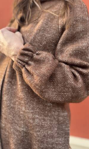 Cappotto Sofia spigato