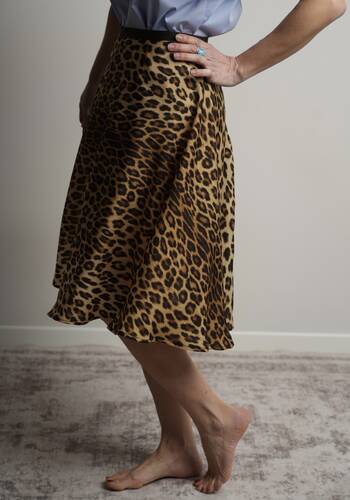 Gonna Positano animalier