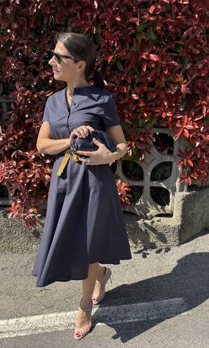 Abito Clotilde blu