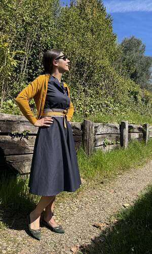 Abito Clotilde blu