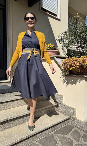 Abito Clotilde blu