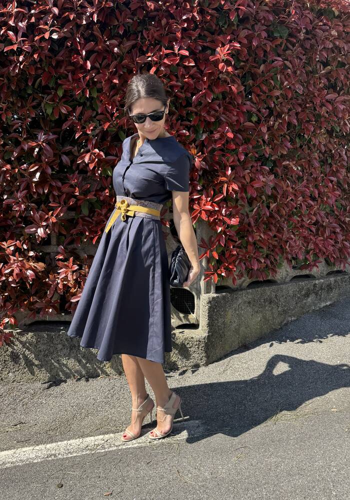 Abito Clotilde blu
