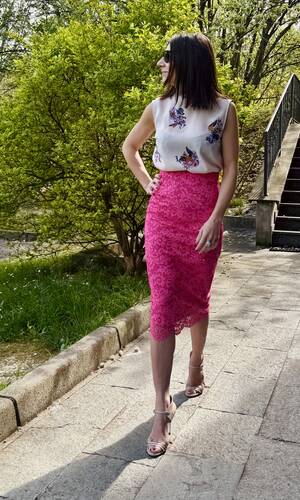 Blusa fedra seta cipria