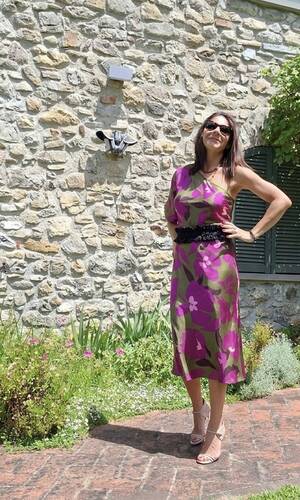 Abito Eleana maxi fiori