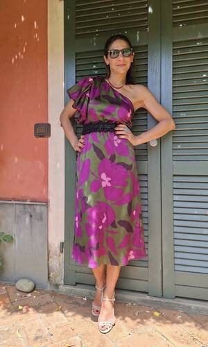 Abito Eleana maxi fiori