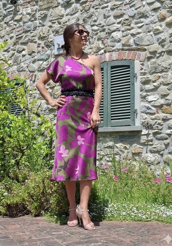 Abito Firenze maxi fiori