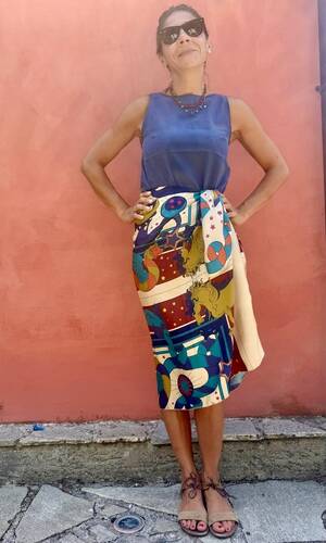 Foulard seta magico