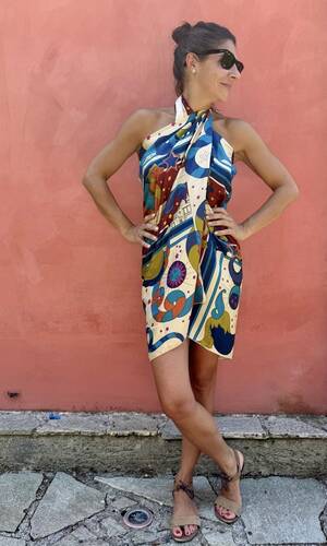 Foulard seta magico