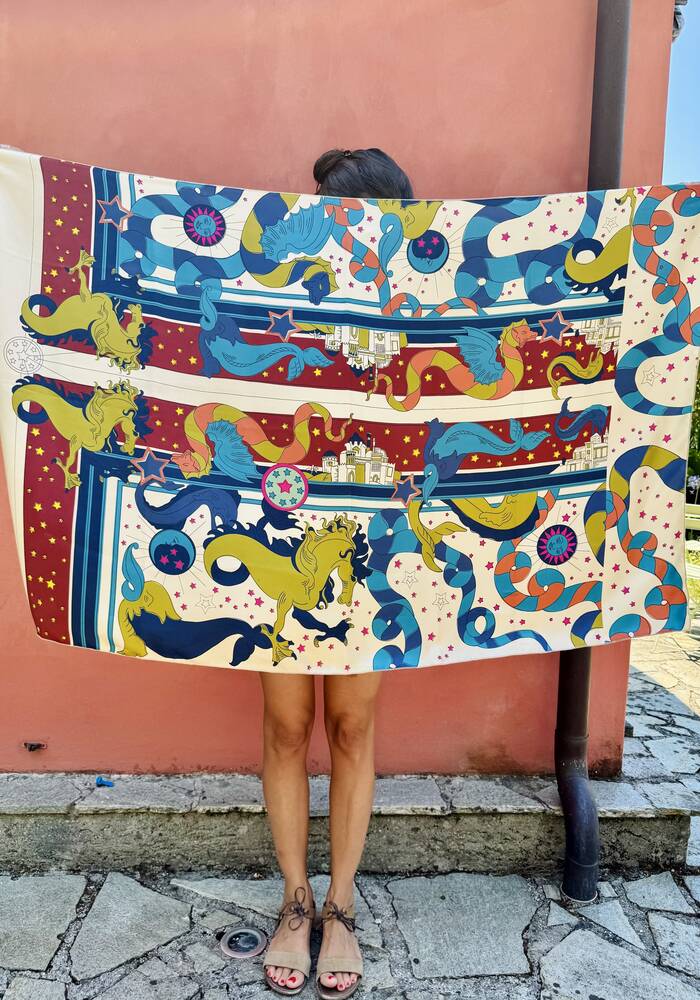 Foulard seta magico