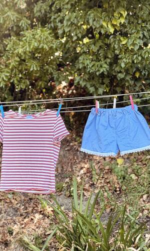 Pantaloncino Lisbona corallo