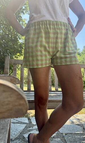 Pantaloncino pistacchio
