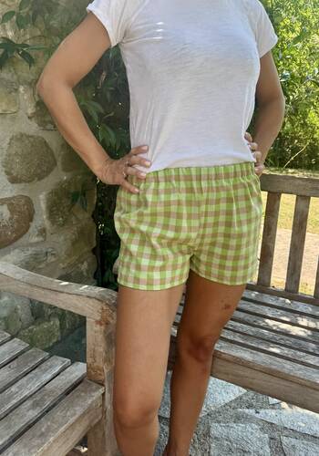 Pantaloncino Lisbona pistacchio