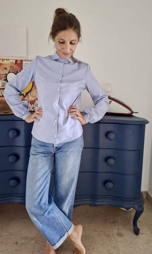 Camicia Venezia oxford gioiello