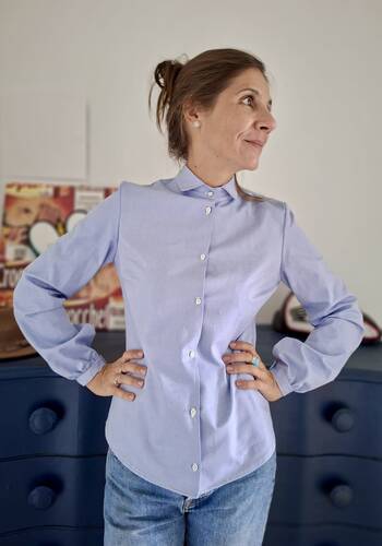 Camicia Venezia Oxford gioiello
