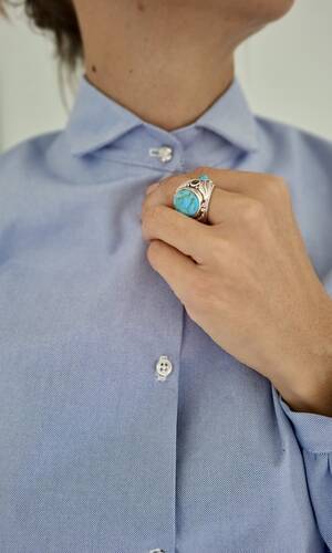 Camicia Venezia oxford gioiello