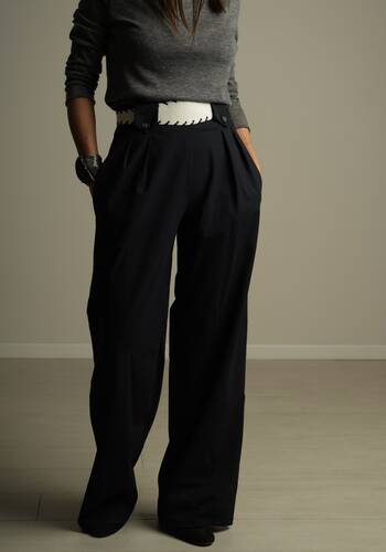 Pantalone Gregorio blu notte